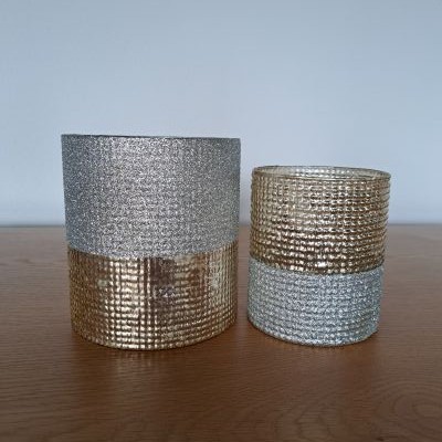 Windlicht Set 2 teilig